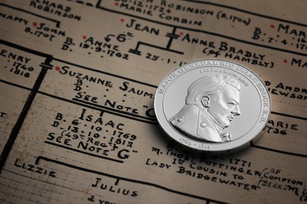 Guernsey-Mint---Major-General-Sir-Isaac-Brock-Medallion